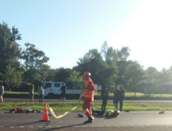 Dos muertos en violento accidente