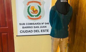 Detienen a buscado por hurto