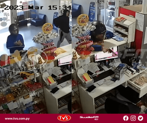 DELINCUENTES ATRACAN LOCAL COMERCIAL EN EL BARRIO SANTA MARÍA