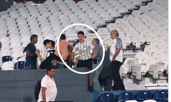 (VIDEO)Atlético Mineiro denunció discriminación de hinchas gumarelos