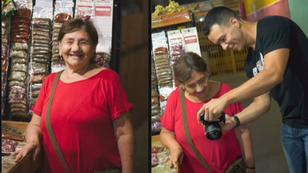 Viral: vendedora de yuyos se convirtió en modelo y causó sensación en redes