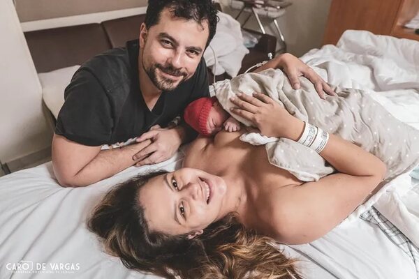 Andrea Quattrocchi celebra la llegada de su segundo hijo - Gente - ABC Color