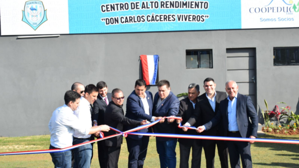 Guaireña inaugura moderno Centro de Alto Rendimiento