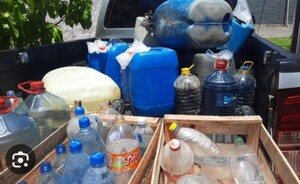 Imputan a conductor de furgón detenido con 1.500 litros de combustible