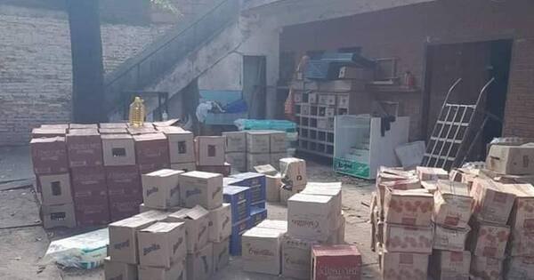 La Nación / Luque: incautan gran cantidad de mercaderías en operativo anticontrabando