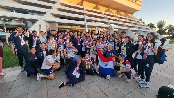 Team Paraguay regresó de los Juegos Mundiales de Olimpiadas Especiales con 42 preseas