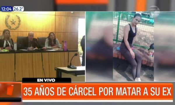 Condenado a 35 años de cárcel por matar a su ex | Telefuturo