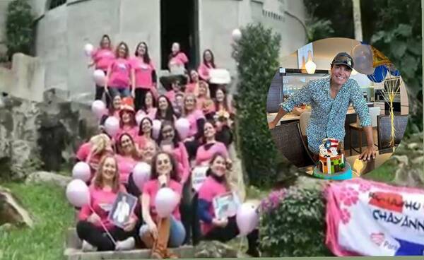 [VIDEO] Fanáticas paraguayas de Chayanne se juntaron para festejar su cumple