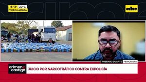 Video: Juicio por narcotráfico contra expolicía  - Crimen y castigo - ABC Color