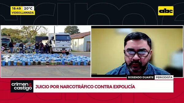 Video: Juicio por narcotráfico contra expolicía - Crimen y castigo - ABC Color