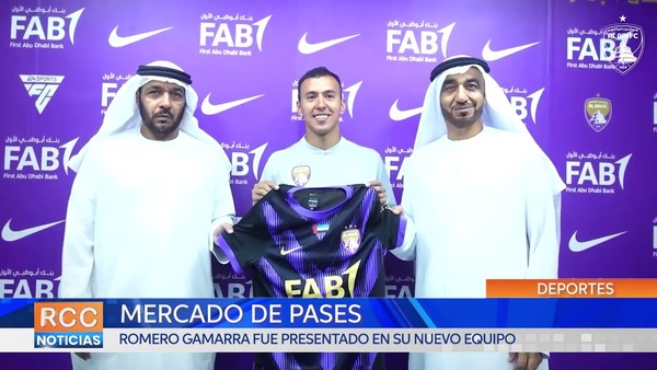 Romero Gamarra fue presentado en su nuevo equipo