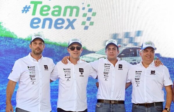 ENEX consolida su presencia en el Rally - Empresariales - ABC Color