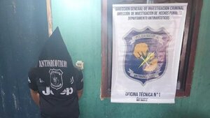 Proveedor de drogas detenido durante allanamientos en Guarambaré