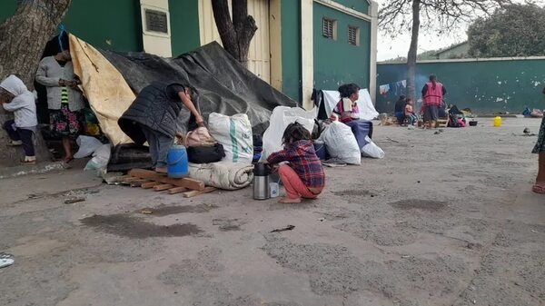 Campamentos frente al Indi: nativos esperan respuestas desde hace 22 días - Nacionales - ABC Color