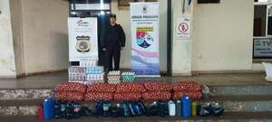 INCAUTAN PRODUCTOS Y CARBURANTES INGRESADOS DE CONTRABANDO EN ENCARNACIÓN
