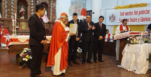 Declaran ciudadano ilustre al Cardenal tras su partición en misa por la fiesta patronal de San Pedro - .::RADIO NACIONAL::.