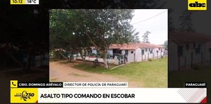 Reportan asalto tipo comando en casa de un concejal de Paraguarí