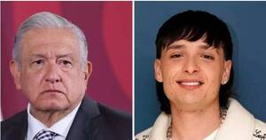 Presidente de México laló contra "Peso Pluma"