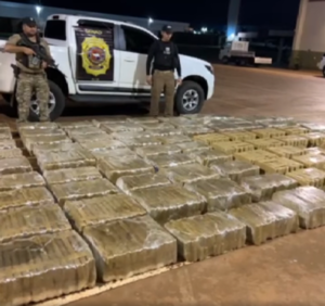 SENAD y la Policía Federal del Brasil despliegan operativo conjunto llamado «Frontera Segura VII»