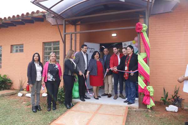 Minna inaugura centro refugio en San Lorenzo y habilita mejoras en espacio pedagógico - .::Agencia IP::.