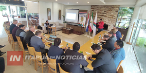 ALDO LEPRETTI ENCABEZA REUNIÓN DE ASOCIACIÓN DE MUNICIPIOS - Itapúa Noticias
