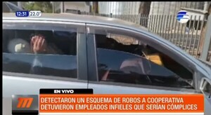 Detectaron un esquema de robos a cooperativa | Telefuturo