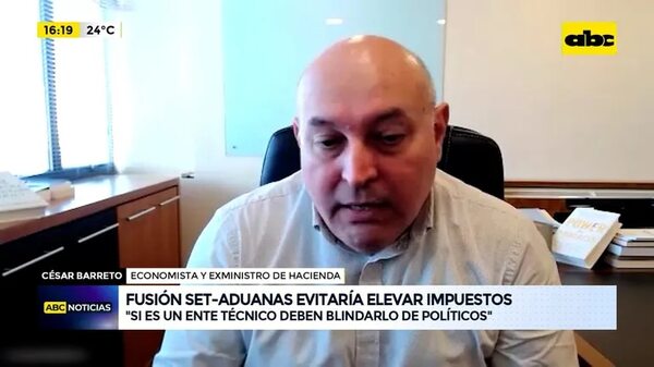 Video: Fusión SET-Aduanas evitaría elevar impuestos - ABC Noticias - ABC Color