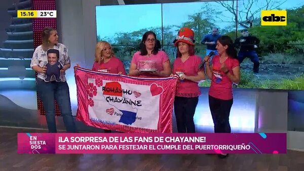 Video: ¡La sorpresa de las fans de Chayanne al artista! - Ensiestados - ABC Color