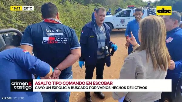 Video: Asalto tipo comando se registró en la casa del concejal departamental de Escobar - Crimen y castigo - ABC Color