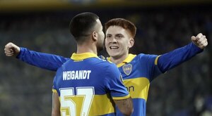 Versus / Boca encontró los goles ante Monagas y terminó como líder en su grupo
