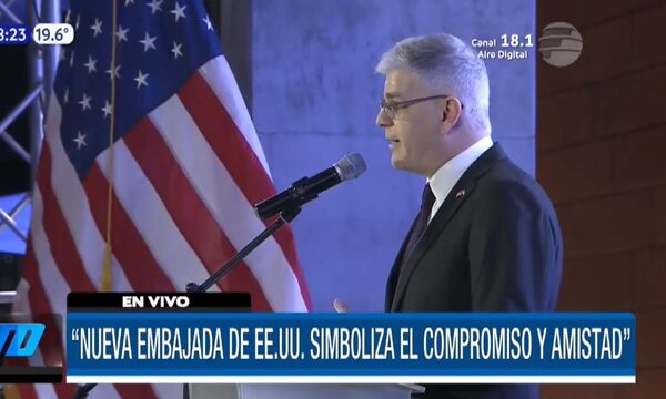 Estados unidos inaugura nueva embajada en Paraguay | Telefuturo
