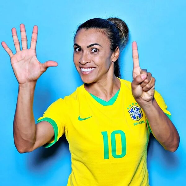 Ni Messi, ni Cristiano, Marta jugará su sexta Copa del Mundo - Fútbol Internacional - ABC Color