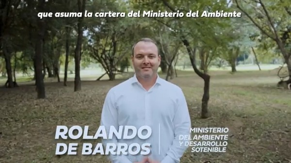 Peña nombra a Rolando de Barros como ministro del Ambiente - ADN Digital