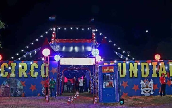 El Gran Circo Mundial tendrá esta noche su gran debut en Coronel Oviedo – Prensa 5