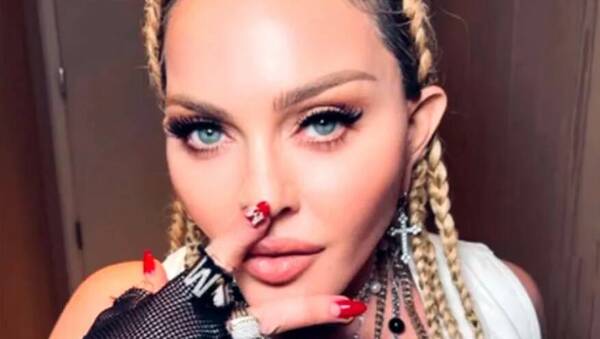 ¡Pasó el sustazo para Madonna!