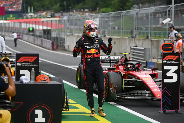 Versus / Max Verstappen largará desde la "pole" en el GP de Austria de Formula 1