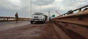 Restricciones en el Puente Internacional San Roque González de Santa Cruz por trabajos de limpieza