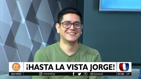 Emotivo último programa de Jorge Riveros en Paraguay en Vivo - Unicanal