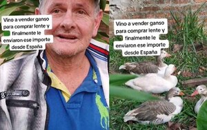 Hombre mayor recibió regalo de España y salvó a sus gansos – Prensa 5