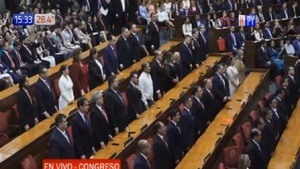 Juraron los senadores para el nuevo periodo legislativo - Noticias Paraguay