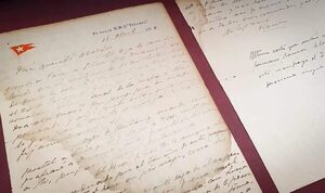 Carta enviada desde el Titanic por un pasajero uruguayo es subastada en 12.000 dólares - Mundo - ABC Color