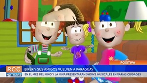 Biper y sus Amigos volverá a alegrar a miles de niños en Paraguay