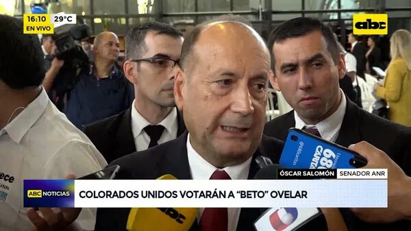 Video: Cachito Salomón anunció que apoyarán al candidato de su partido - ABC Noticias - ABC Color