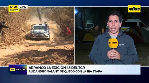 Transchaco Rally 2023 : Alejandro Galanti es el ganador de la Etapa 1 - ABC Noticias - ABC Color
