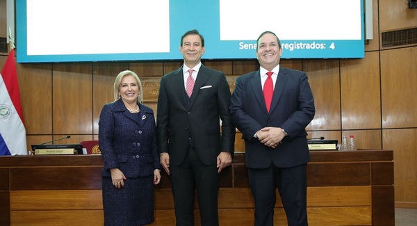 Integran mesa directiva del Senado que encabeza Silvio Ovelar este nuevo periodo