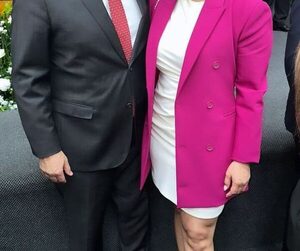 ¡Otro level! Susan Paradeda “marcando” de cerquita a su novio