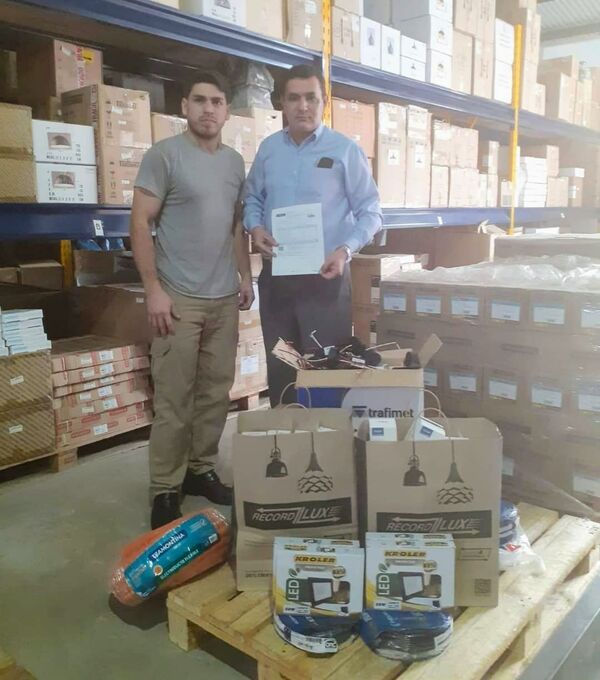 Record Electric realizó donación al Hospital Materno Infantil de Fernando de la Mora