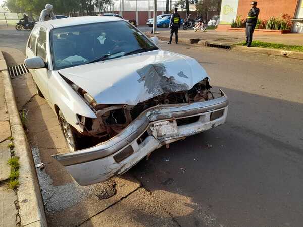 Accidente de tránsito en Encarnación deja a una persona herida