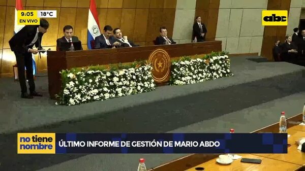 Video: Último Informe de Gestión del presidente Abdo - ABC Noticias - ABC Color