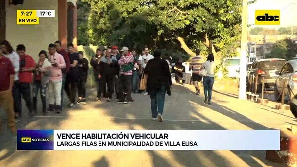 Video: Vence habilitación vehicular - ABC Noticias - ABC Color